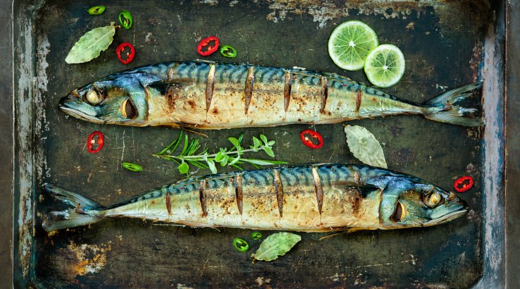 Запечена скумбрія