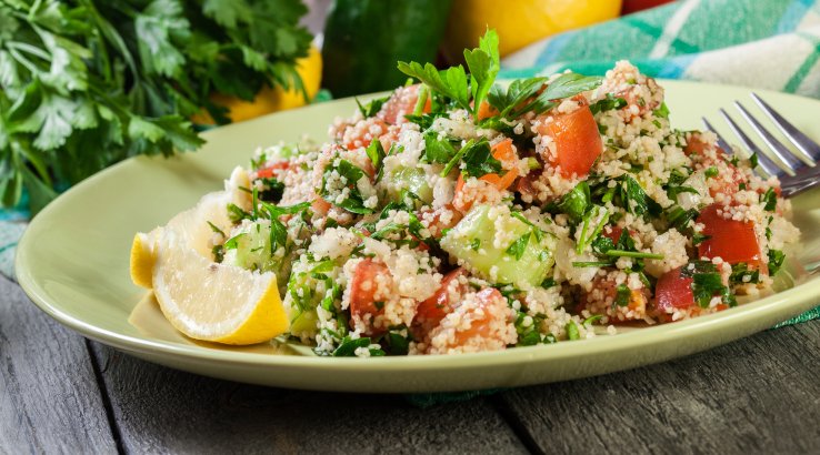 Салат з булгуром і овочами