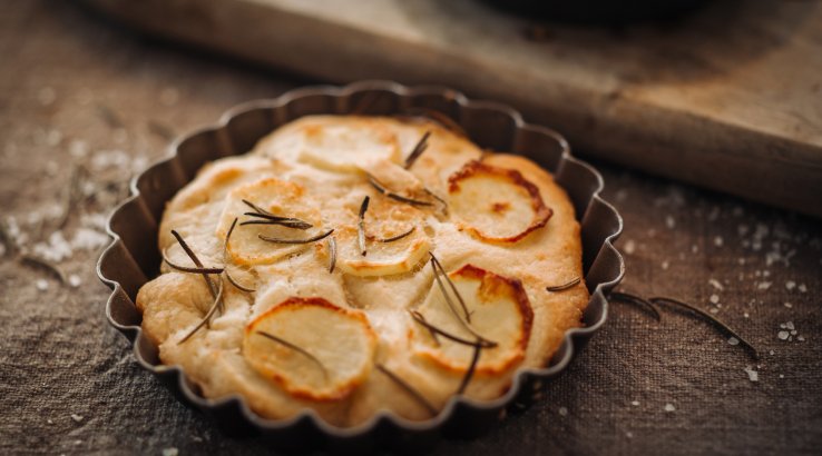 Фокача з картоплею