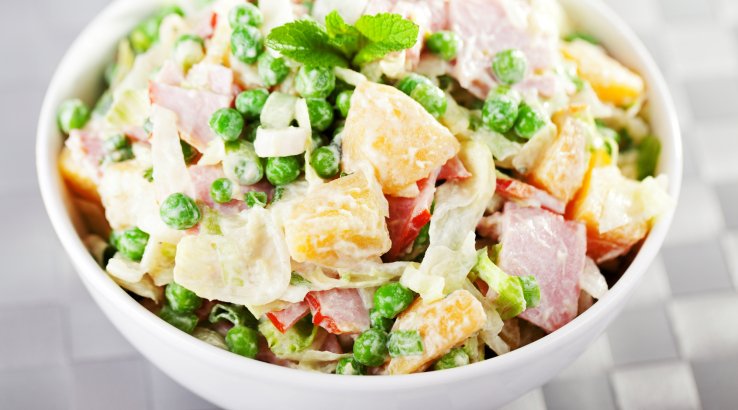 Салат "Чумацький" з картоплею