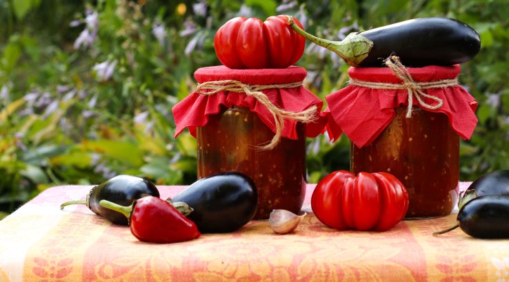 Баклажани «Вогник» із соусом чилі