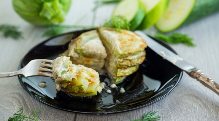 Сендвічі з кабачків і сиру