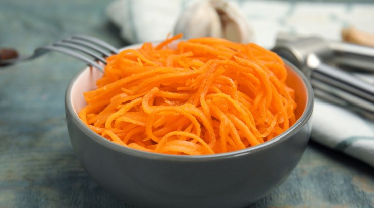 Морква по-корейськи