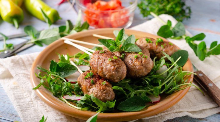 Люля-кебаб з яловичини в духовці