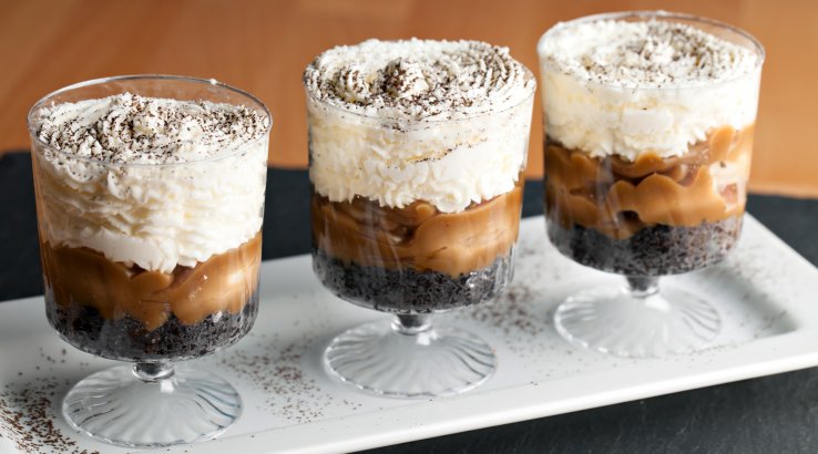 Трайфли «Снікерс»