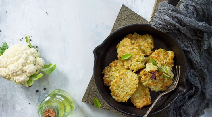 Котлети із запеченої цвітної капусти