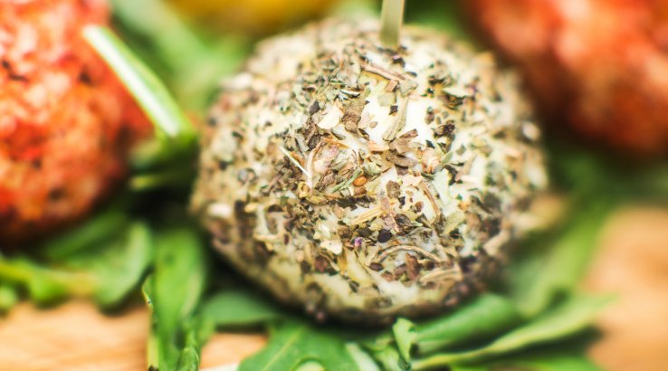 Сир із травами сирні кульки