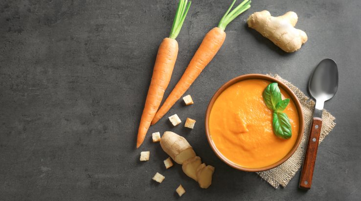 Манная каша с морковью