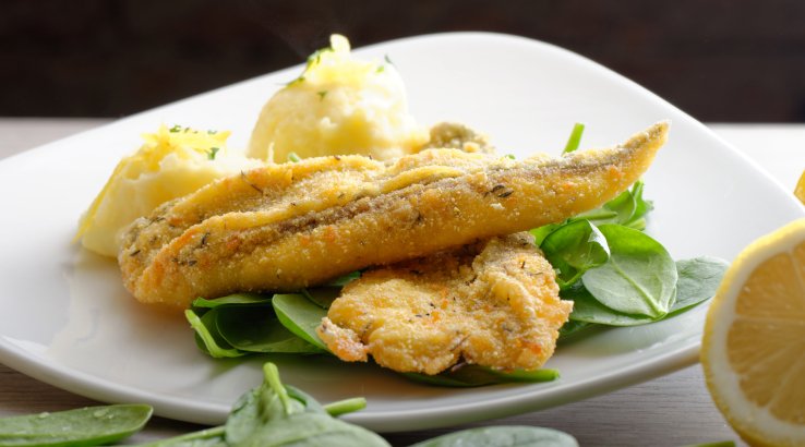 Дорадо з картоплею