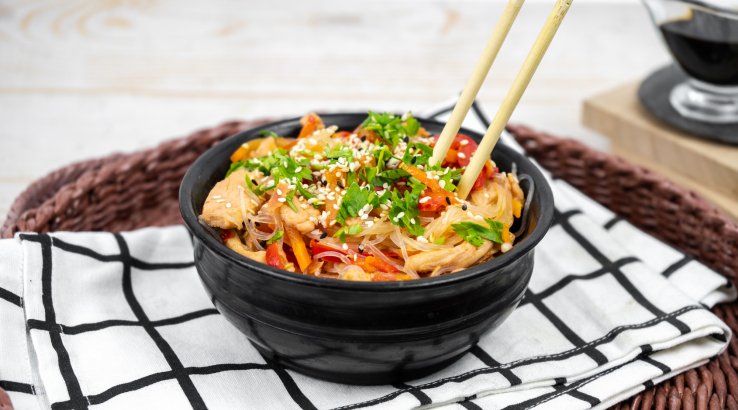 Фунчоза з куркою