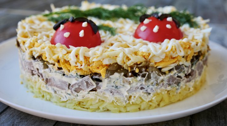 Салат "Багатий купець"