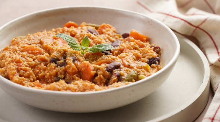 Намазка з яєць і квасолі