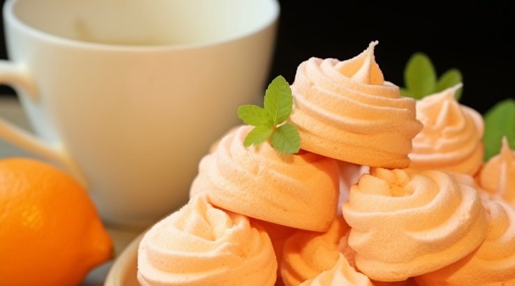 зефір зі смаком гарбуза та апельсина