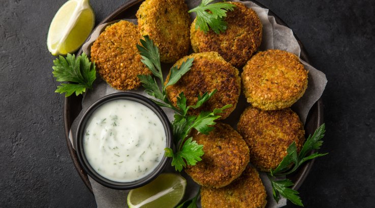 Картопляно-нутові крокети