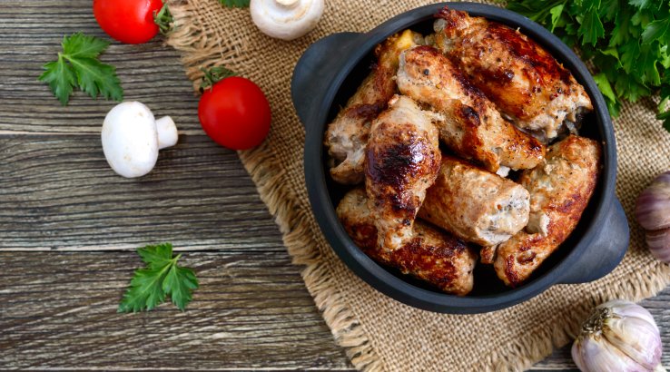 крученики з грибами