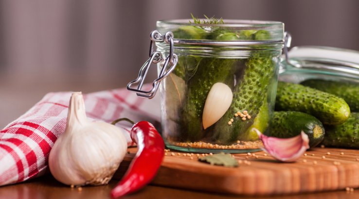 мариновані огірки з гірчицею