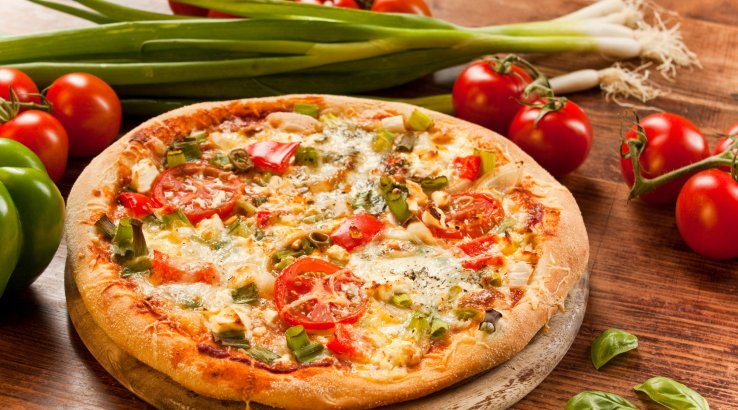 Піца з овочами