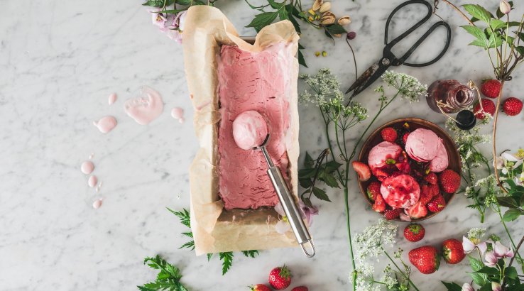 Масло з полуницею