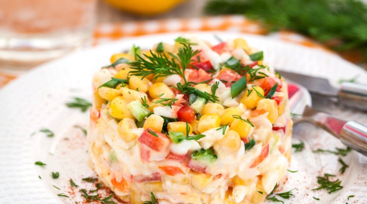 Салат з рисом