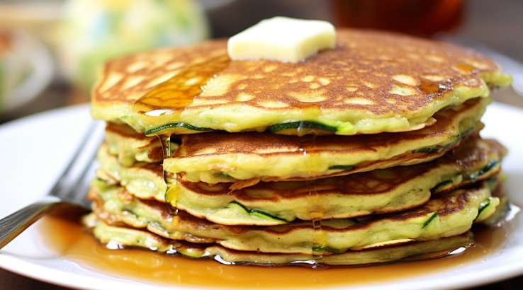 Млинці з кабачком та картоплею