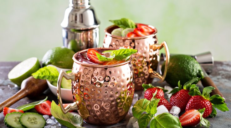 Полунично-огіркове смузі