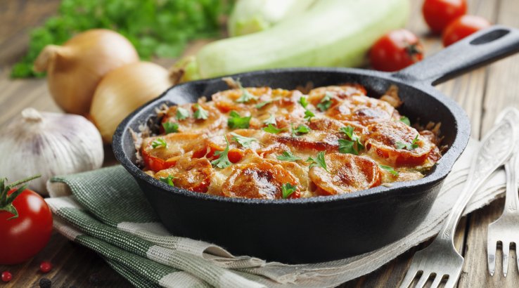 Піца з баклажанів з сиром