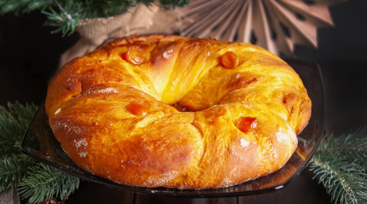 Різдвяний гуцульский колач