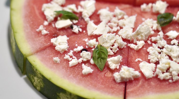 арбуз с фетой