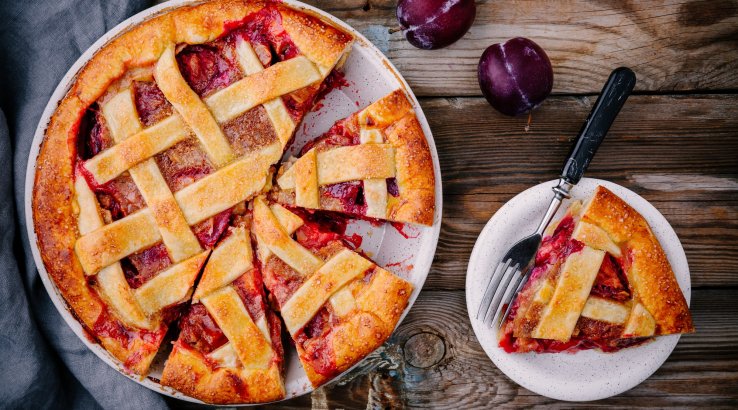сливовий пиріг