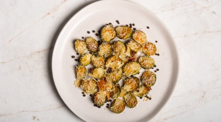 Запечена брюссельська капуста