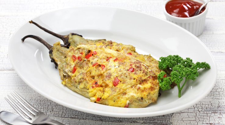 Омлет з баклажана тортанг талонг