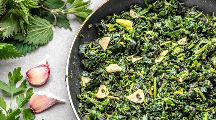 Смажена кропива