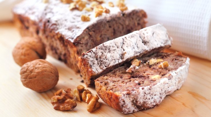 Горіхово-ромовий кекс