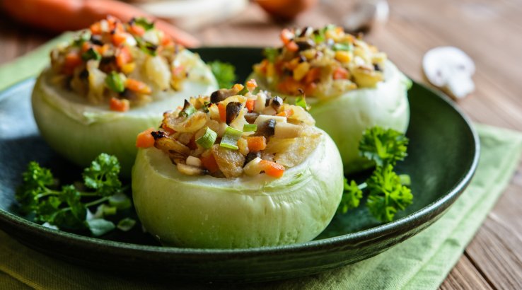 Начинені кольрабі