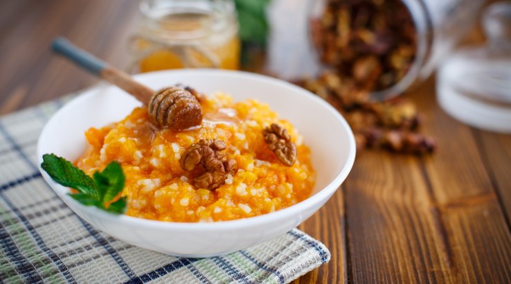 Гарбузова каша з пшоном рецепт