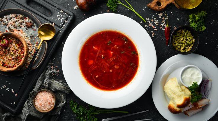 Борщ без м'яса