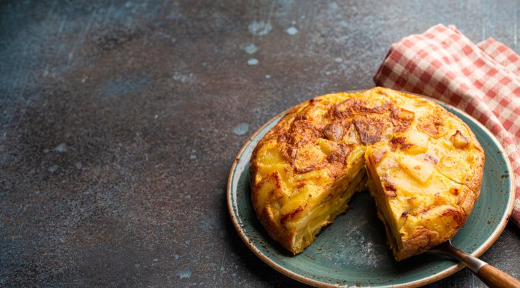 Пиріг з картоплею та беконом