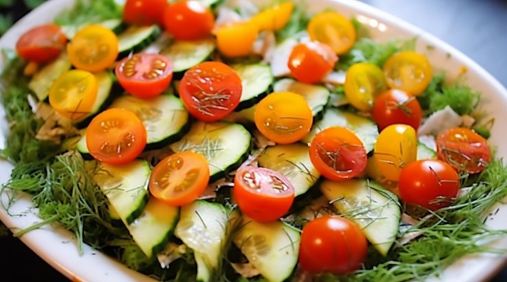 Салат "Ялинка"