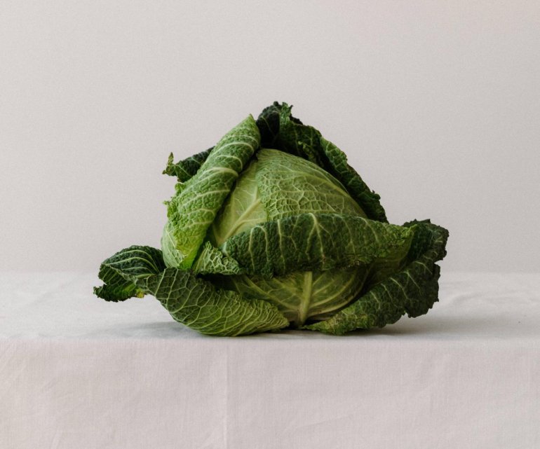 Савойська капуста має гофроване, зморшкувате листя. Фото: Kaboompics