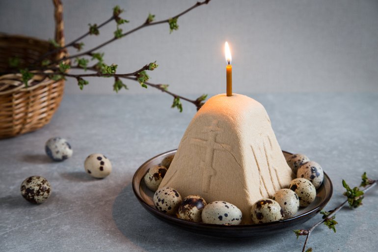 Творожная паска