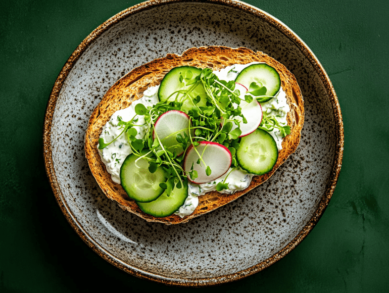 Вегетаріанський спред для модного сніданку або закуски