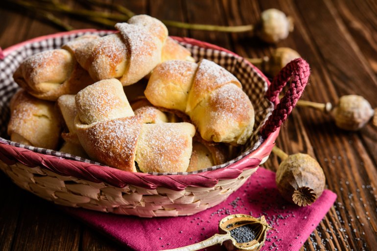 Мини-круассаны с&nbsp;яблоками