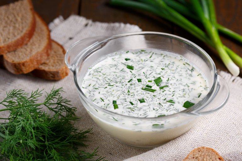 Дієтична окрошка