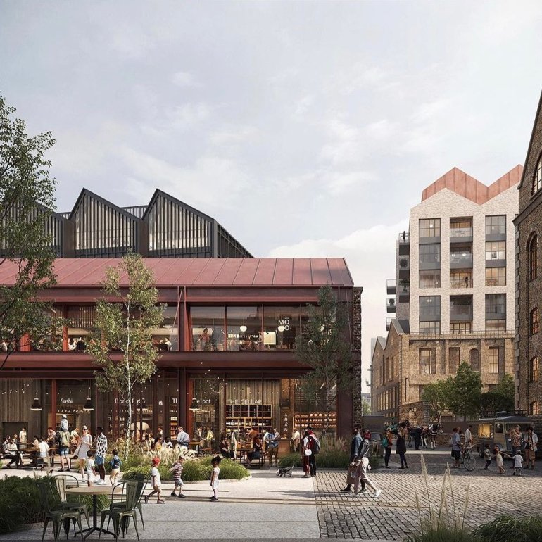 Будущий квартал, посвященный пиву Guinness. Фото: instagram.com/ballymore/