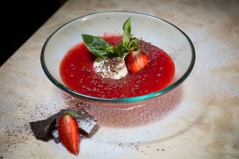 Клубничный суп