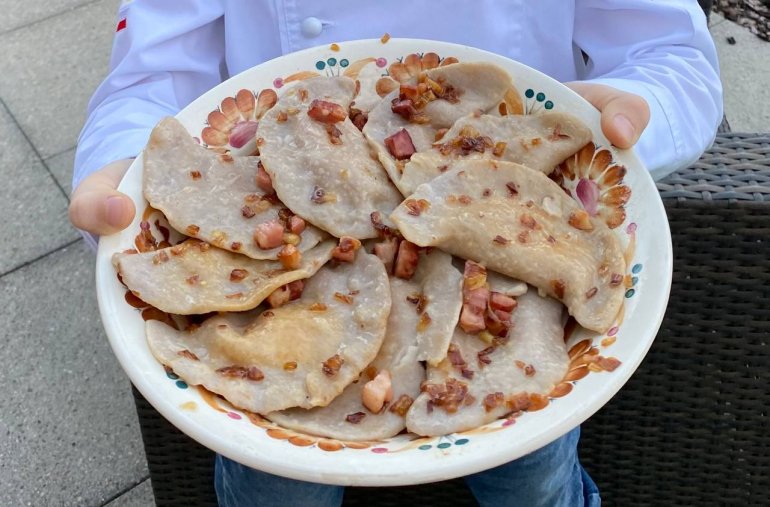 Гречневые вареники с&nbsp;творогом от&nbsp;10-летнего Марка Дзялака