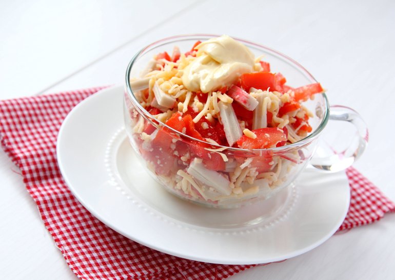 Салат «Червоне море»