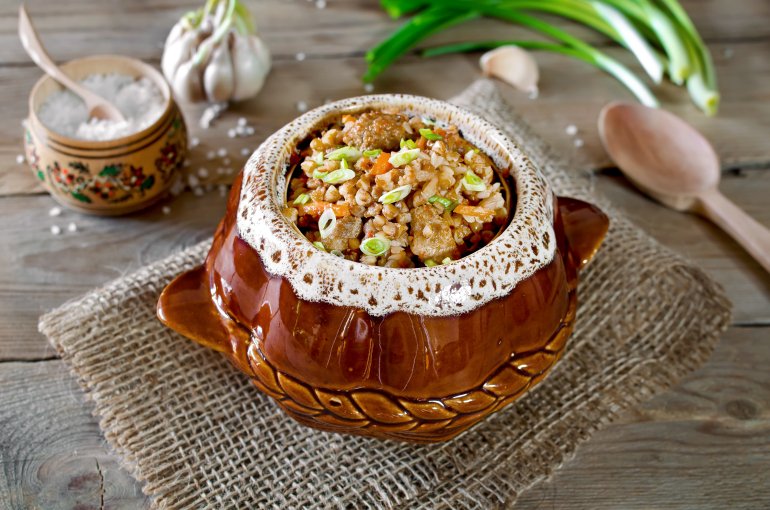 Гречка з&nbsp;тушонкою