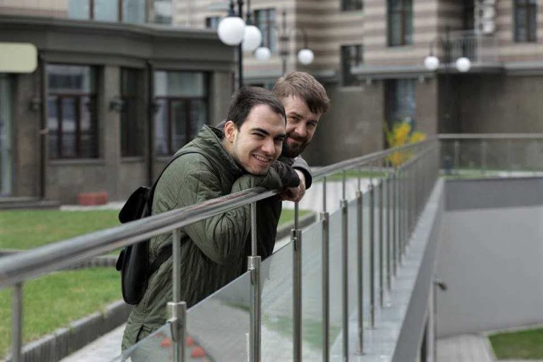 Тимур (зліва) і&nbsp;Зорян (праворуч)