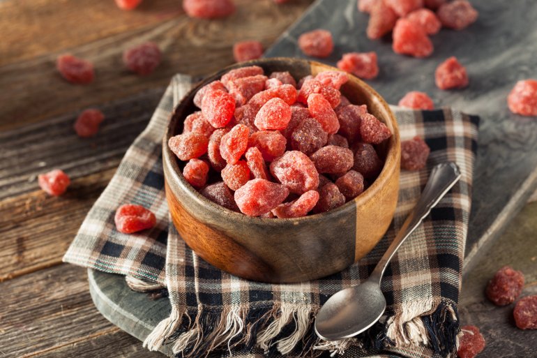 Конфекти з полуниці